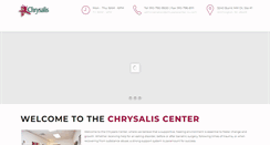 Desktop Screenshot of chrysaliscenter-nc.com